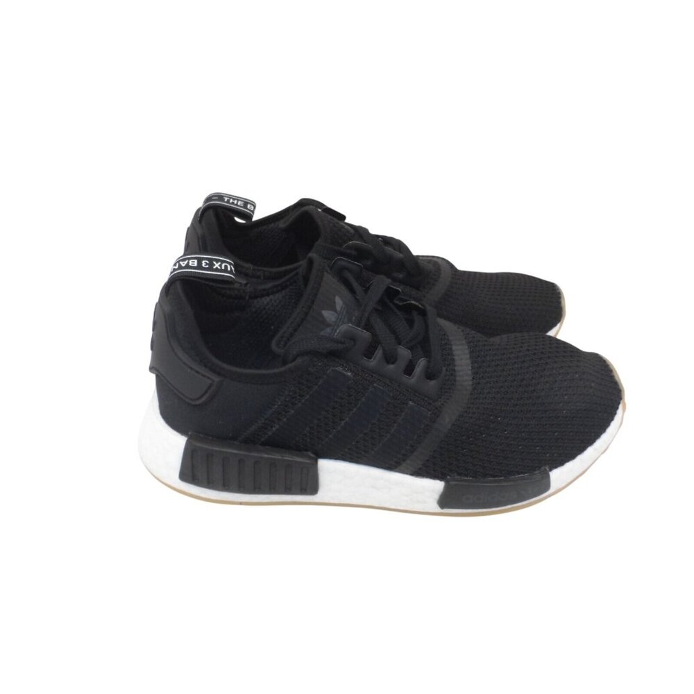 Adidas Men's La Marque Aux 3 Bandes Athletic Running Shoe Black/White Size 8M - Picture 2 of 8